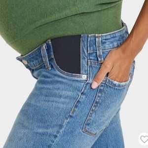 Isabel Maternity by Ingrid & Isabel Blue Straight Leg Jeans NWT